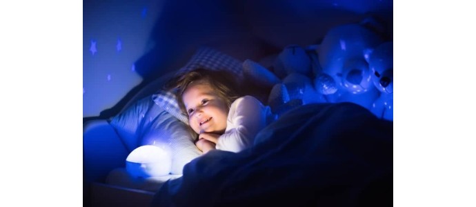 Veilleuse et histoires audio en anglais pour éveiller l’enfant